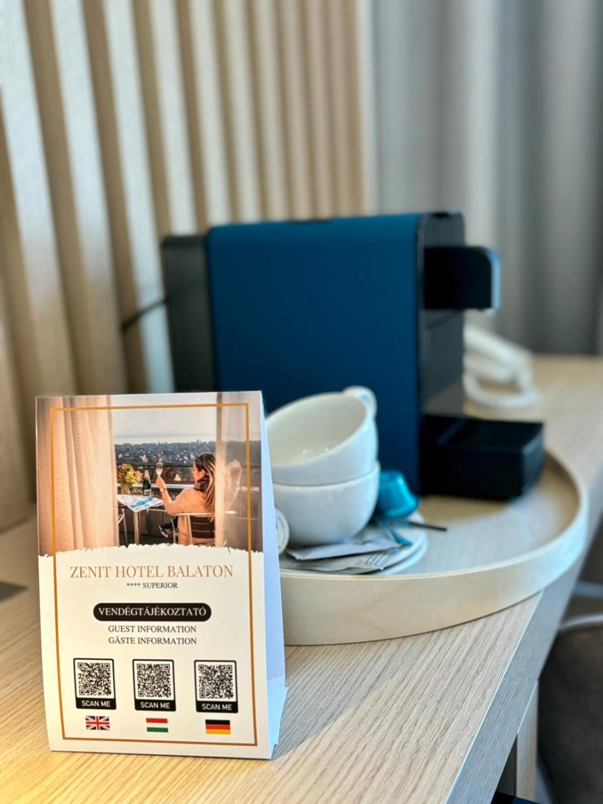 Zenit Wellness Hotel Balaton Vonyarcvashegy Zewnętrze zdjęcie